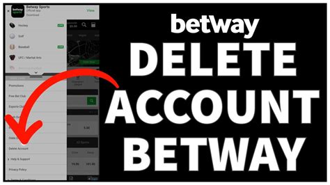 betway delete account